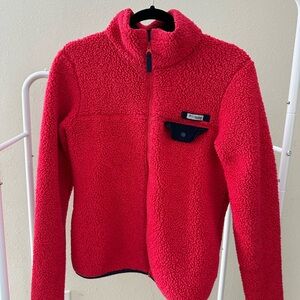Columbia Sherpa Full-Zip Jacket in Red